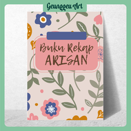 BUKU ARISAN / BUKU REKAP ARISAN HARIAN MINGGUAN BULANAN - NON CUSTOM