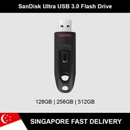 SanDisk Ultra USB 3.0 Flash Drive Thumb Drive Pen Drive 130MB/s 128GB 256GB 512GB CZ48