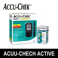 Accu Chek Active #Glucose Meter #with 50 test strips 100 test strips #blood glucose meter pack