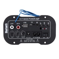 (dalam stok dikirim dari jakarta) 5 Inci 50W Rumah Mobil HiFi Stereo Super Bass Amplifier Audio Board Multi-Fungsional Bluetooth 2.1 Remote Control TF USB Radio MP3 DC AC Power Amplifier Subwoofer Bass Mobil Amplifier Mobil Super Bass Bluetooth