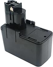 H-ANT 9.6V 2500mAH Replacement Battery-Compatible for Bosch 2607335250 2607335376 2607335378 2607335