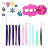 LMXKB 12PCS Quilling Needle Kit, Quilling Slotted Pen Paper Curling Paper Quilling Tools, Practical 