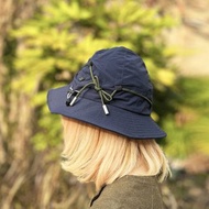 DIY 客製化禮物 | 深藍色 | 可換繩透氣防水戶外登山 原創漁夫帽