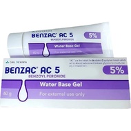 Benzac Ac 5% - Benzoyl Peroxode-Water Base Gel 60g