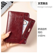 [Travel Goods] Multifunctional Passport Holder Card Holder Document Boarding Pass Storage Bag Ticket