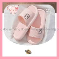 [ TOP DÉP ĐẸP ] Dép Guốc Cao Gót Nữ Quai Da Kiểu Gót Vuông Đính Nơ 7cm Đế PU Nhẹ