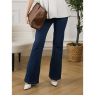 Wearstatuquo Fit And Flare Billie Jeans - True Blue