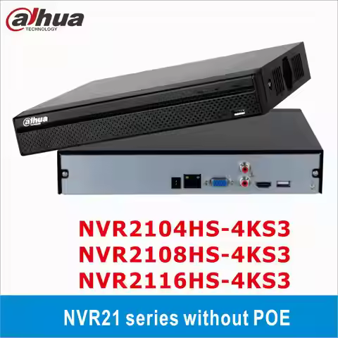 Dahua NVR 4/8 Channel Network Video Recorder onvif NVR2104HS-4KS3 and NVR2108HS-4KS3 New version wit