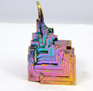 Rare 184.55 Ct Natural Rainbow Bismuth Crystal Rough Gemstone