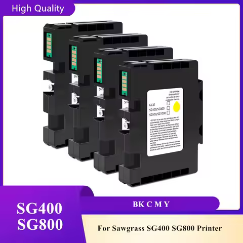 Compatible Ink Cartridge For Ricoh Sawgrass SG400 With Sublimation Ink For Sawgrass SG400 SG800 Prin