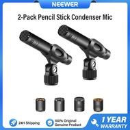 NEEWER ไมโครโฟนคอนเดนเซอร์แบบแท่งดินสอ 2 แพ็ค