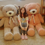 (Ready Stock) 140cm/160cm/ 180cm teddy bear human size human size teddy bear 5ft teddy bear stuffed 