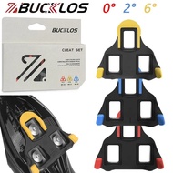 Road Bike Self-locking Pedal Cleats Durable Cycling Shoes Bicycle SPD-SL Road Bike Cleats