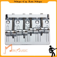 Ngựa Đàn Guitar Bass 4 Dây I  String Fixed Saddle Bass Bridge Tailpiece for Electric Bass Guitar Jaz