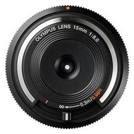 全新OLYMPUS BCL-1580 15mm F8.0 機身蓋鏡頭  微距對焦 恆定光圈 bcl1580 元佑公司貨