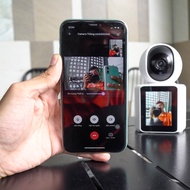 CAMERA WIFI IMCAM VIDEO CALL TIỆN DỤNG ( 2 IN 1 ) HỖ TRỢ HỒNG NGOẠI BAN ĐÊM BẢO HÀNH 1 NĂM