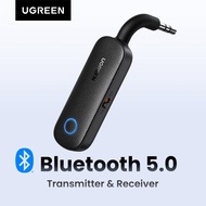 UGREEN 2-in-1 Bluetooth 5.0 Transmitter Receiver Aux for Car Home Stereo System Headphones Model: 80