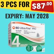 BD Ultra-Fine PRO Pen Needle 32G x 4mm 100's Accu Chek