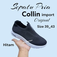 sepatu PRIA COLLIN SKW rajut terbaru import
