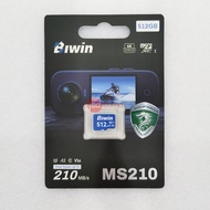 BIWIN MS210 512GB MICROSD CARD USH-I U3 V30 A2 (Read up to 210 MB/s)
