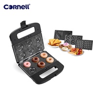 Cornell 3-in-1 Waffle, Donut & Sandwich Maker Non-Stick Coating Plate CSME1105S