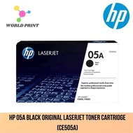HP 05A Black Original LaserJet Toner Cartridge (CE505A)