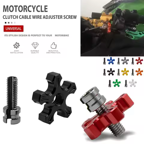 M10 M8 Universal Clutch Cable Wire Adjuster Screw For kawasaki Z900 Z800 Z1000 Z1000SX ZX6R Z650 Z75