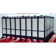 PEMBAHAGI RUANG KAYU / PARTITION KAYU ORIGNAL / WOODEN SCREEN DIVIDER