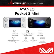 AYANEO Pocket S Mini Retro Gaming Handheld - 4.2" 1280x960 4:3 Ultra-HD LCD Display, Snapdragon G3x 