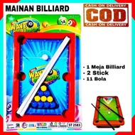 Mainan Anak Snooker Set | Mainan Billiard Mini | Mainan Meja Biliar Mini MAINAN BILIARD SNOOKER BOLA TABLE BILIAR PROMO TERMURAH COD