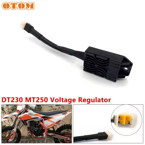 OTOM Motorcycle 12V Voltage Regulator Rectifier For YAMAHA DT230 Loncin MT250 Engine Dirt Bike Motor