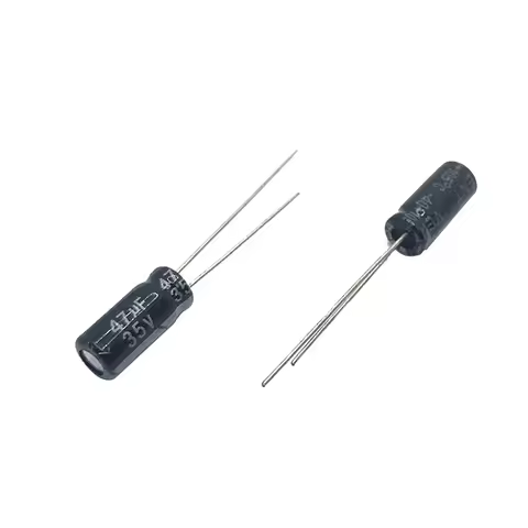 50pcs 35V47UF 5x11mm Aluminum Electrolytic Capacitor 47uf35v 35v 47uf 35v47mf 47mf35v 35v47MFD 35wv 