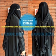 NIQAB YAMAN ISMAYA NEW 27 SERIES WARNA niqab terbaru niqab Indonesia cadar Yaman (FREE GIFT)