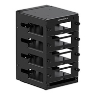 UCTRONICS for Raspberry Pi Cluster Case, Desktop Metal Rack Case, 4 Layers with 2 Cooling Fans Compa