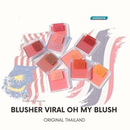 BLUSHER VIRAL / TIDAK BERDEBU SENANG LEKAT OH MY BLUSH 2P ORIGINAL MURAH