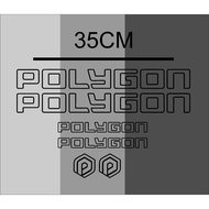 Polygon helios outlinecutting stiker
