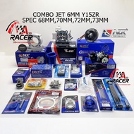 Combo Jet Rod 6MM Y15ZR Spec 68MM/70MM/72MM/73MM  (NLK JET 6MM)-100% Parts