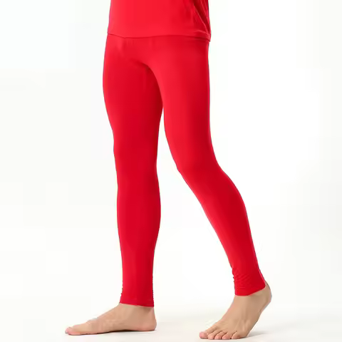 Plus Size Leggings Bottom Men Thin Elastic 6XL 7XL 8XL 9XL Male Soft Black Gray Purple Red Underwear