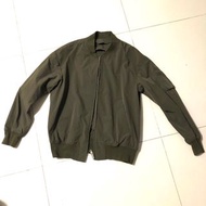 Global work 軍綠色外套