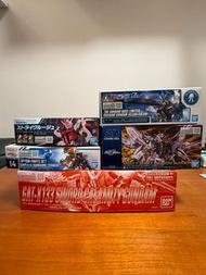 [5盒不散/只限火炭] FM 1/100 Sword Calamity Gundam 重劍型/劍裝型瘟神高達 // HG Mighty Strike Freedom Gundam 突擊自由高達極 //
