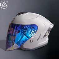 Js ARMOR SOLID Gray DOF Helmet|Half FACE
