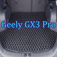 (Ready Stock) For Geely GX3 Pro BOOT CARPET PU LEATHER BOOT TRAY CARGO MAT TRUNK CARPET