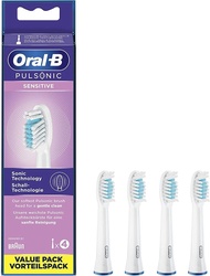 ✅現貨Oral-B PULSONIC SENSITIVE (White 4  Brush Head) - parallel import Oral-B Pulsonic Sensitive 替換刷頭 