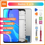 Redmi 9 M2004J19G M2004J19C LCD Display Touch Screen  Assembly Replacement With Frame