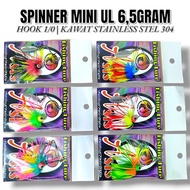 SPINNER UL 6,5GRAM/HOOK 1/0