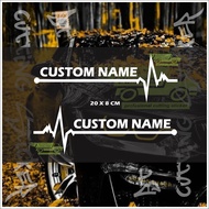 Custom name sticker custom sticker custom Car sticker Cool sticker name sticker