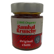BMS Organics-Original Sambal Krunchy (210g) (Use Organic Sugar Red Palm Oil & Himalayan Pink Salt)
