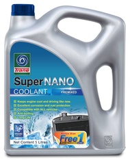 น้ำยาหม้อน้ำ น้ำยาหล่อเย็น Super Nano Coolant TRANE (5L) ไม่ต้องผสมน้ำ