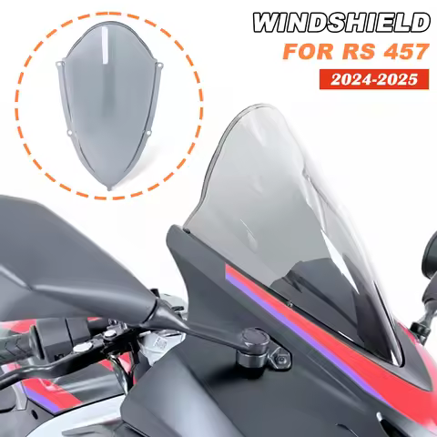 Fit For Aprilia RS457 RS 457 2024 2025 Motorcycle Accessories NEW Sport WindScreen Windshield Visor 