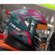 HELM INK TERRA 2 DOUBLE VISOR DAN INK DYNAMIC